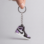 Sneaker Style Charm Keychain